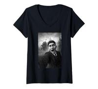 Women's Franz Kafka Metamorphosis V-Neck T-Shirt