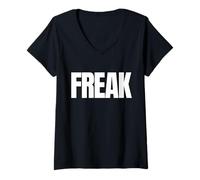 Women's Freak V-Neck T-Shirt