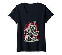 Women's Free Speech Protest Resist Censorship Design V-Neck T-Shirt