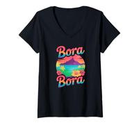 Women's French Polynesia Bora Bora V-Neck T-Shirt