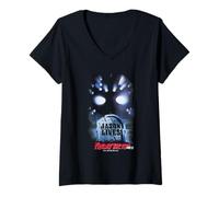 Women's Friday the 13th Jason Lives Poster V-Neck T-Shirt