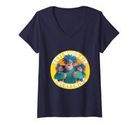 Womens Friends. Yeti Hugs V-Neck T-Shirt