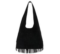 Women's Fringe Tote Bag Leather Shoulder Bag Slouchy Handbag Soft Stylish Purse Fall Winter Spring 2025