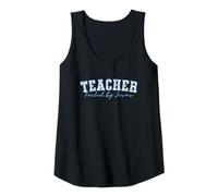 Womens Fueled By Jesus Floral Christian Teacher Tank Top