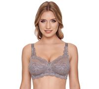 Women's Full Figure Non-wired All Over Lace Bra Susa 7814 Frosty Lavender
