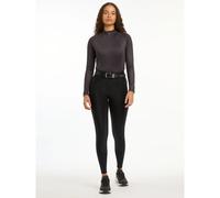 LeMieux Demi Bregging - Ladies Pull On Breeches - Full Seat Silicone Grip - Black - UK8