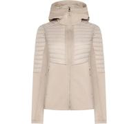 Women's full-zip down jacket Didriksons Annema 6 Beige 50