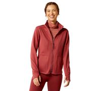 Women's full zip equestrian sweatshirt Ariat Zaphus Red L