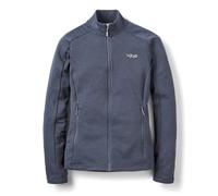 Women's full-zip fleece Rab Covex Bleu XL