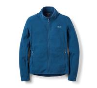 Rab Women's Stavel Jacket - Warm Midweight Fleece Coat for Hiking, Climbing, & Skiing - Tempest Blue - Small