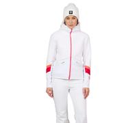 Women's full zip fleece ski jacket Rossignol Wispile Blanc XL