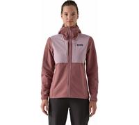 Women's full-zip hooded jacket Patagonia R2 Marron XL