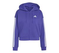 Women's full-zip hooded training jacket adidas Essentials French Terry Violet 2XS