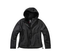 Brandit Windbreaker Frontzip Ladies Jacket, black, size S