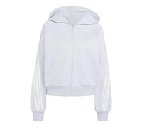 Women's full zip hoodie adidas 3-Stripes Gris 2XL