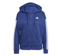 Women's full zip hoodie adidas Essentials 3-Stripes Bleu 2XL