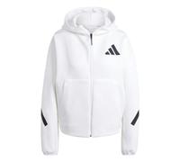 Women's full zip hoodie adidas Z.N.E. Blanc L Short