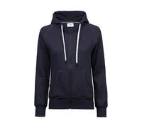 Women's full zip hoodie Tee Jays Fashion Bleu L