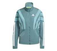 adidas - Women's Adizero Archive Running Jacket - Running jacket size S, turquoise
