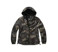 Women's full zip waterproof summer jacket Brandit Vert S