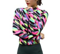 Women's Full Zipper Sleeve Lightweight Athleticwear Yoga Sports Top Athletic Hiking Workout Zip Up Outdoor Jacket Shirts Purple