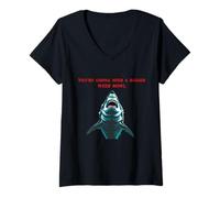Womens Fun Graphic-You're Gonna Need A Bigger Weed Bowl V-Neck T-Shirt