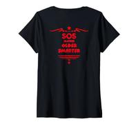 Womens Fun, Wise, Confident - The Design for Real Professionals V-Neck T-Shirt