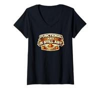 Women's Functional Art is Still Art Ceramic Artist V-Neck T-Shirt