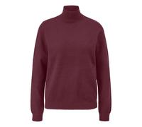 Women's Funnel Neck Viscose Blend Pullover QS Rouge 2XL