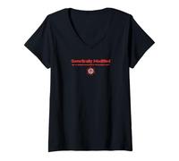 Womens Funny Bone Marrow Transplant Patient - Tops & Accessories V-Neck T-Shirt