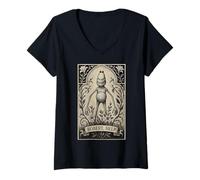 Women's Funny brainrot gen z Marcus The Worm Meme Robert Help V-Neck T-Shirt