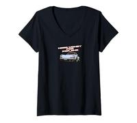 Womens Funny Car Enthusiast Apparel - "Need Money for Por_che" V-Neck T-Shirt