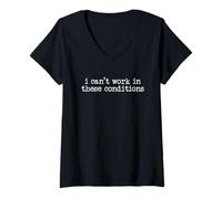 Women's Funny Design, Inspirational Quotes V-Neck T-Shirt