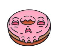 Women's Funny Food Brooches Pizza Doughnut Toast Hot Dog Lapel Pins For Hat Bag Cloth Accessory Gift Convenient and clever