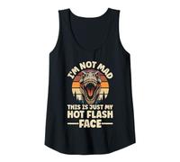 Womens Funny Menopause hot Flash Relief Midlife Crisis Tank Top