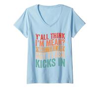 Womens Funny Menopause hot Flash Relief Midlife Crisis V-Neck T-Shirt