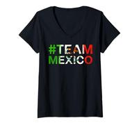 Women's Funny Mexican Saying Spanish Slang Words Sarcastic México V-Neck T-Shirt