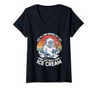 Womens Funny Quote Retro Sunset Not All Who Wander Are Lost Men V-Neck T-Shirt