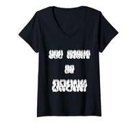 Womens Funny Saying: You Might Be Drunk V-Neck T-Shirt