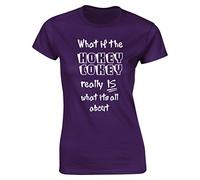 Womens Funny Slogan T-Shirt What If The Hokey Cokey Really is What Its All About
