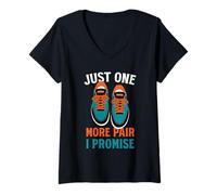 Women's Funny Sneaker Collector Another Pair V-Neck T-Shirt