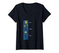 Womens Funny Van Gogh Van Goghing Van Gone Hilarious Van Gogh Art V-Neck T-Shirt