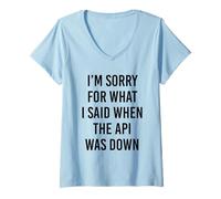 Women's Funny Vibe Coding AI Agent Developer Prompt Engineer Coder V-Neck T-Shirt