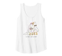 Womens Funny Wedding Goose to Honk and to Hold Mr. Mrs. Silly Goose Tank Top