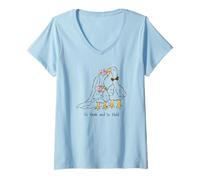 Womens Funny Wedding Goose to Honk and to Hold Mr. Mrs. Silly Goose V-Neck T-Shirt