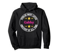Women's Funny Worlds Most Loved Gabby - Grandmother Pullover Hoodie