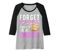 Womens Future Engineer I Want To Be An Engineer Raglan Baseball Tee