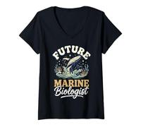 Women's Future Marine Biologist V-Neck T-Shirt