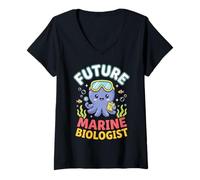Women's Future Marine Biologist V-Neck T-Shirt