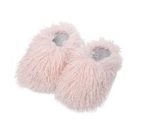 Womens Fuzzy Slippers| Womens Fluffy Slippers| Funny Fried Wool Slipper| Couple Bedroom Sliders| Super Soft Home Sliders| Solid Color Slip On Slides| Autumn Indoor Slides With Fuzzy Curly